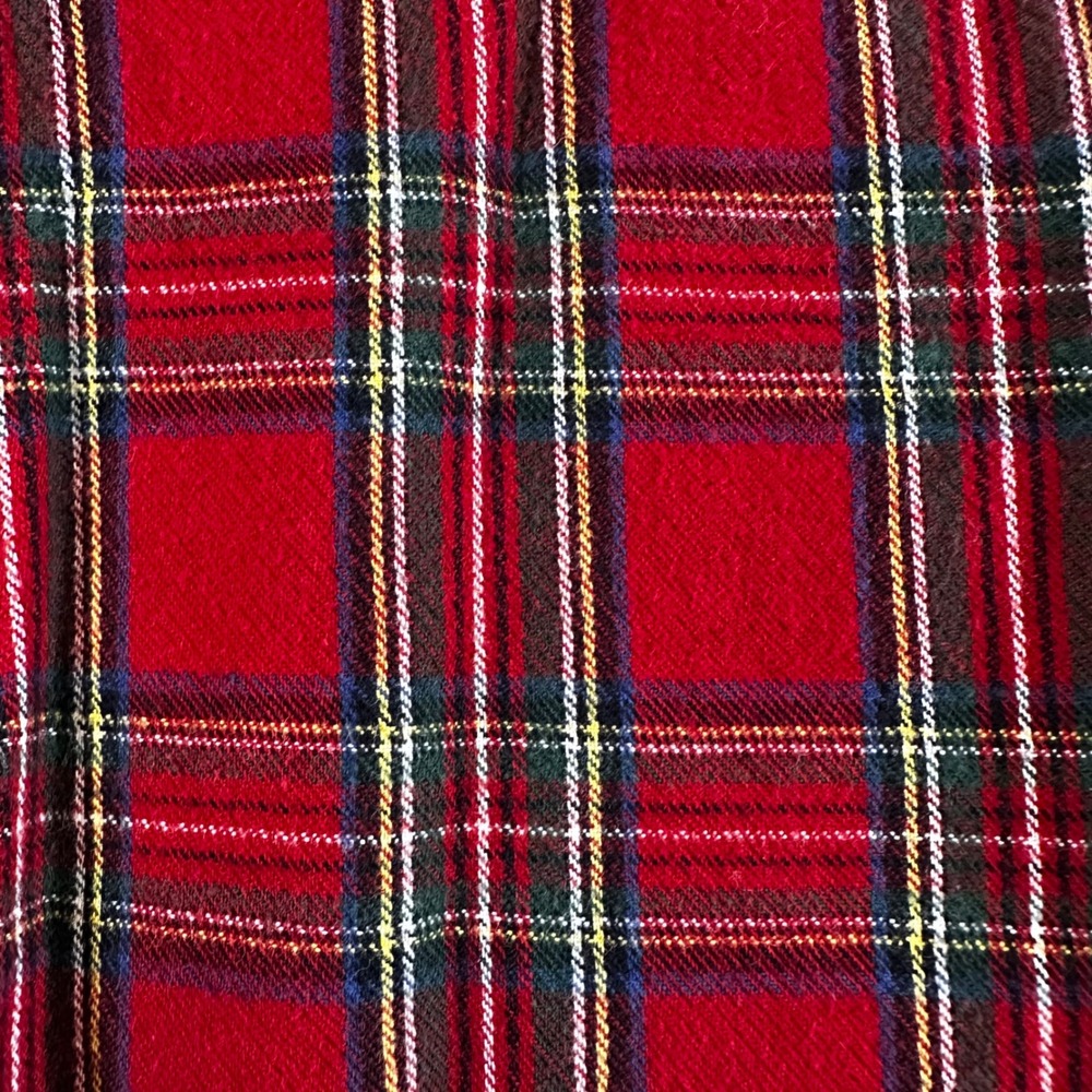 L.L. Bean Plaid Button Down Flannel Mens L Utility Plaid Forward Cabin Workwear - Picture 5 of 8